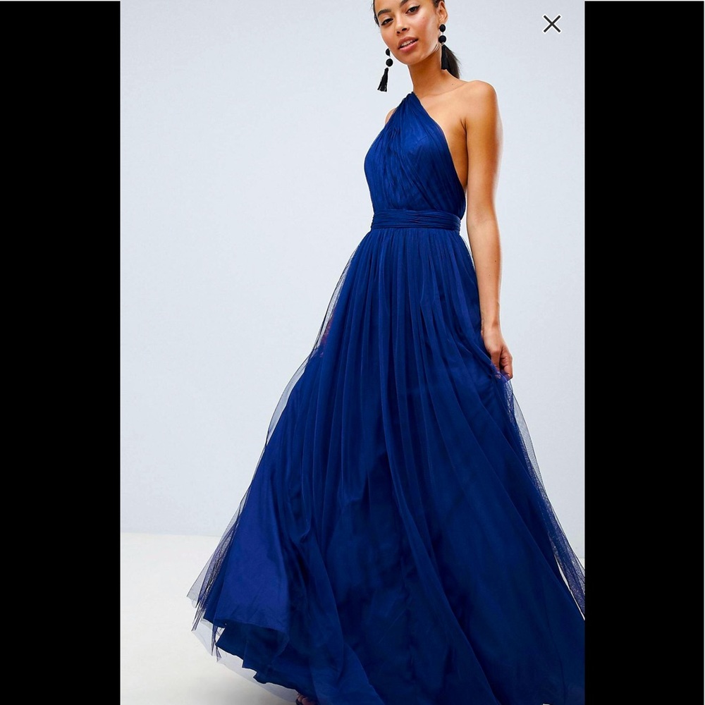 Beautiful ASOS Blue Ball Gown